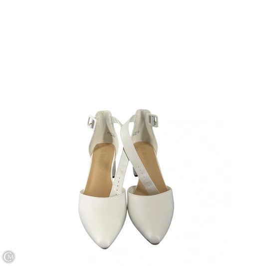 Shoes Heels Block By Dream Pairs In White, Size: 7.5
