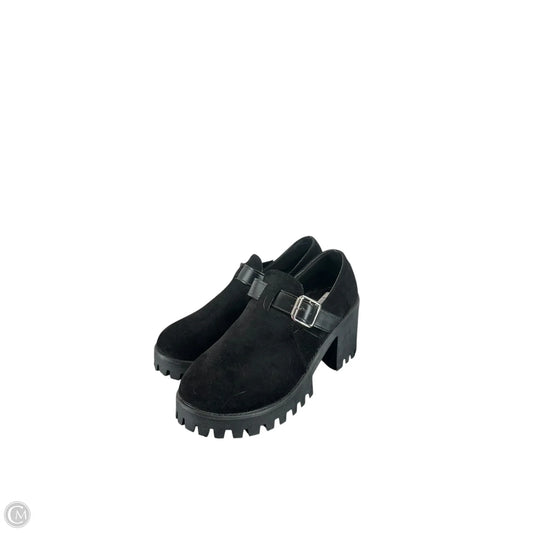 Shoes Heels Block By Clothes Mentor In Black, Size: 6