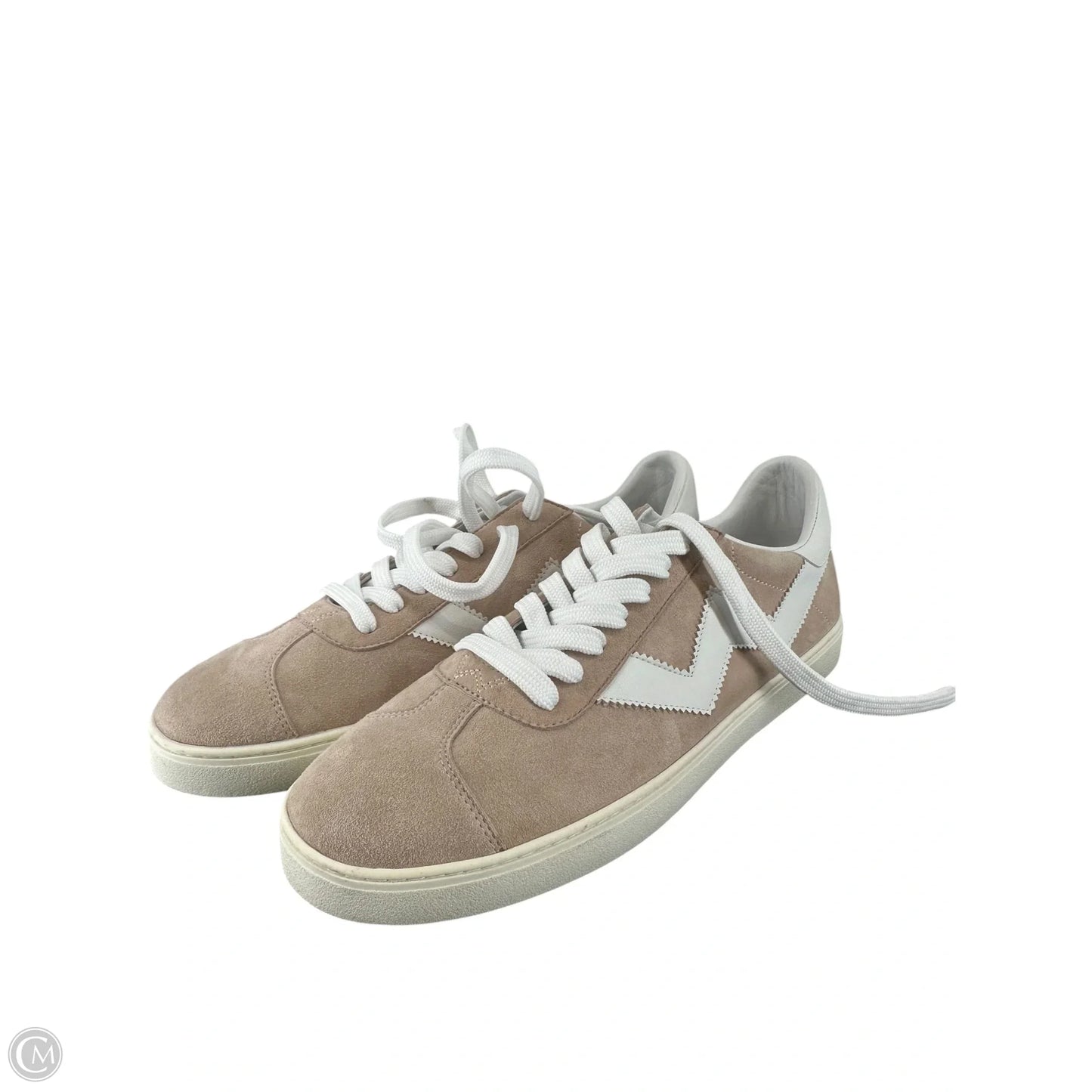Shoes Designer By Stuart Weitzman In Beige, Size: 10.5
