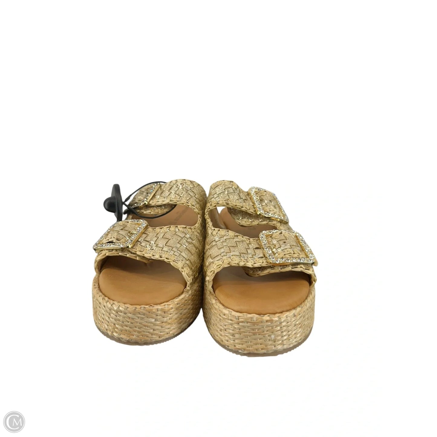 Shoes Heels Platform By Clothes Mentor In Ivory, Size: 9