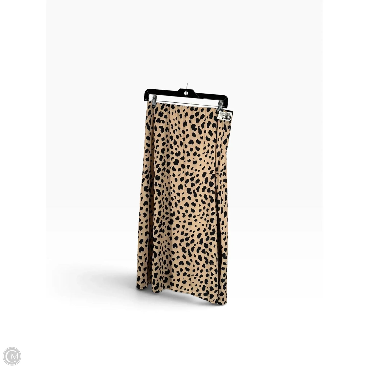 Skirt Midi By Clothes Mentor In Animal Print, Size: L
