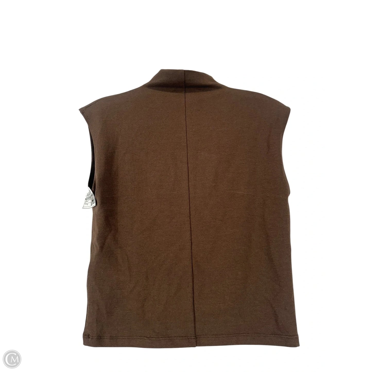 Top Sleeveless By Madewell In Brown, Size: S