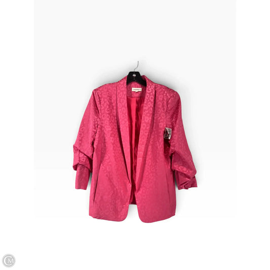 Blazer By Ee Some In Animal Print, Size: S