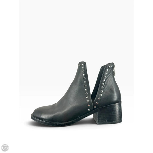 Boots Ankle Flats By Steve Madden In Black, Size: 8
