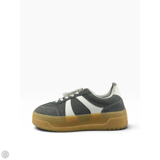 Shoes Sneakers Platform By Primark In Grey, Size: 9