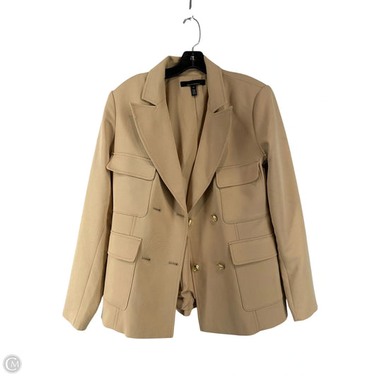 Blazer By White House Black Market In Tan, Size: 14