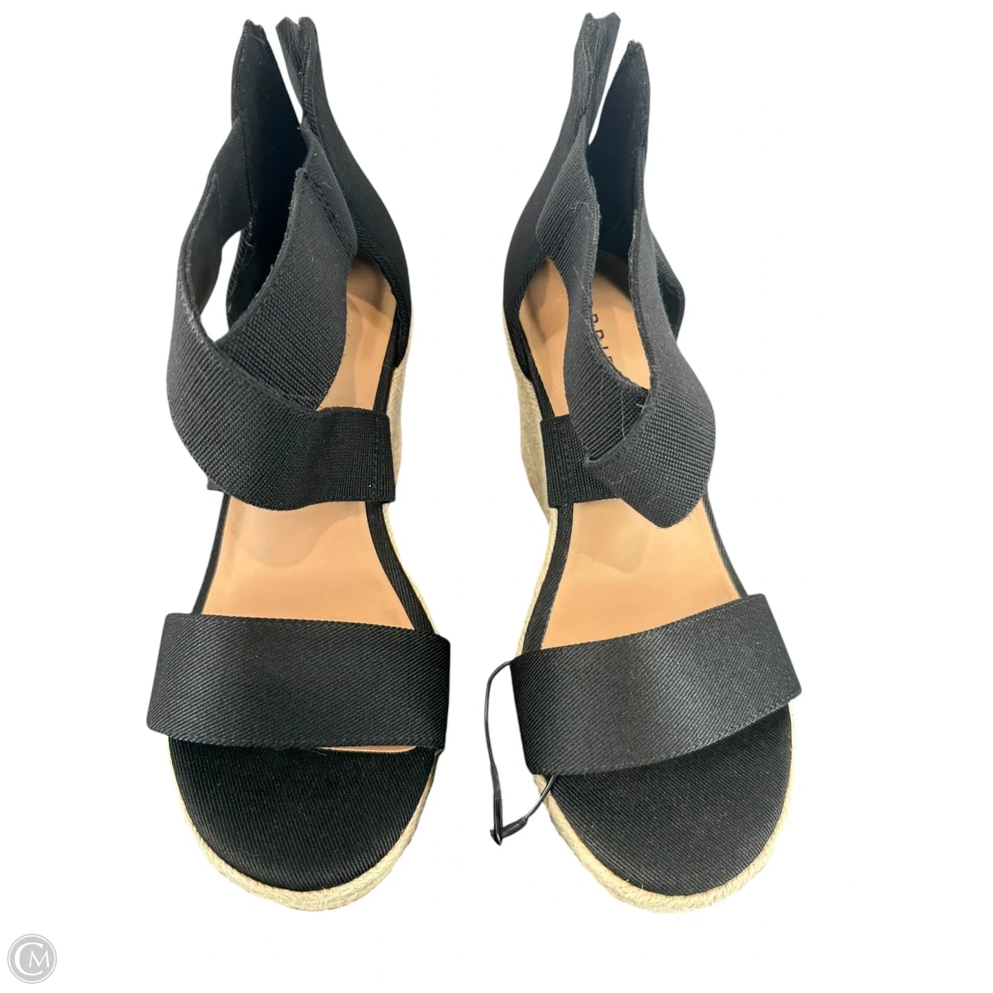 Shoes Heels Wedge By Torrid In Black, Size: 8.5