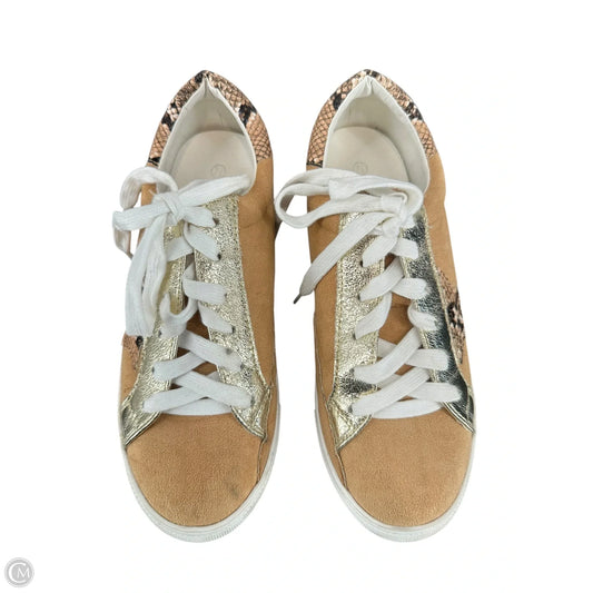 Shoes Sneakers By Nature Breeze In Brown, Size: 7.5
