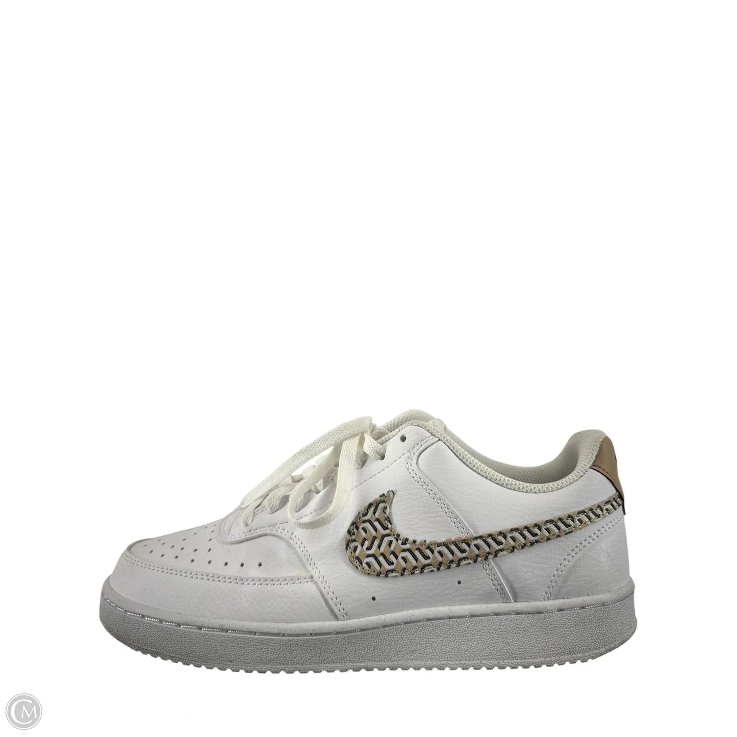 Shoes Athletic By Nike In White, Size: 9.5