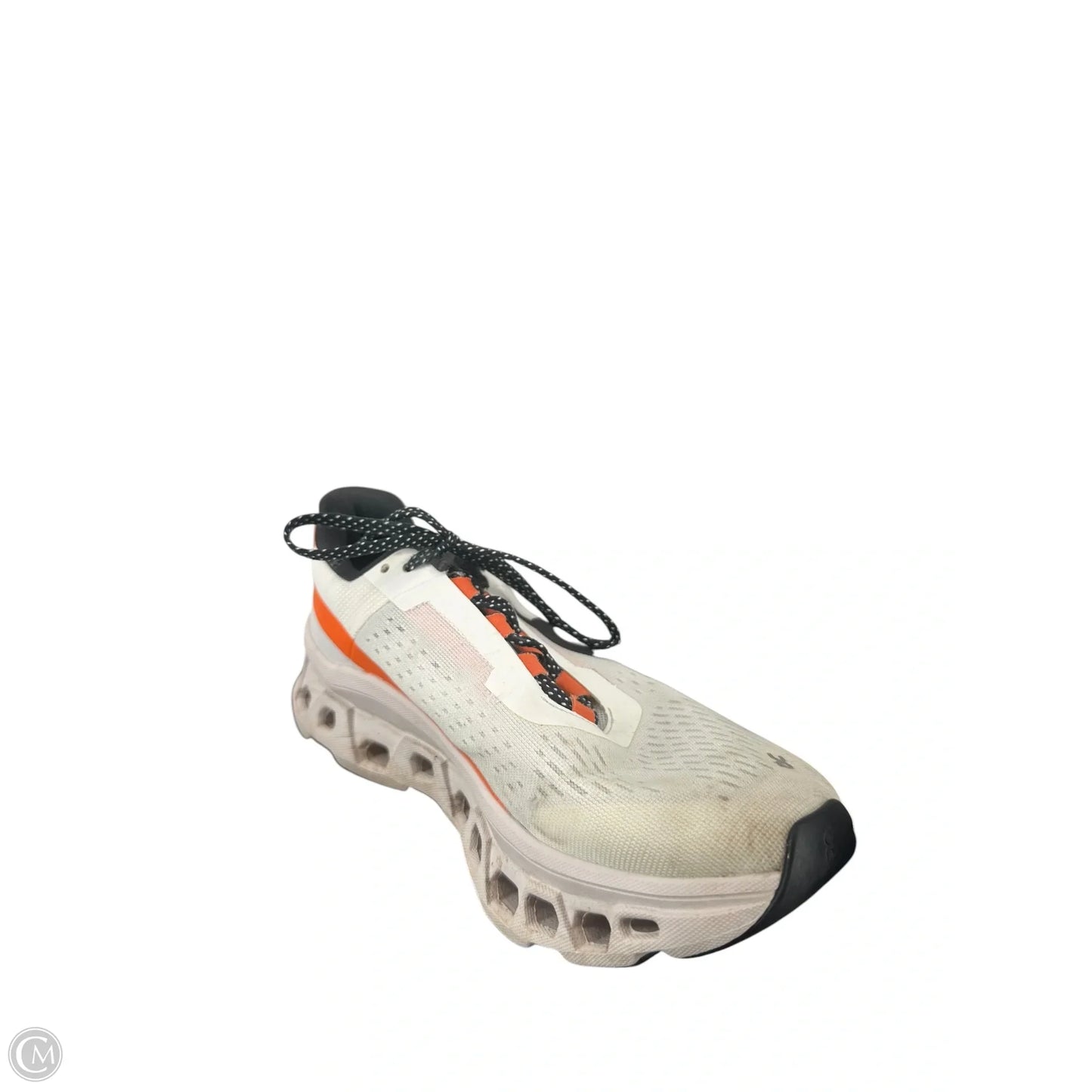 Shoes Athletic By On Cloud In Orange & White, Size: 8.5