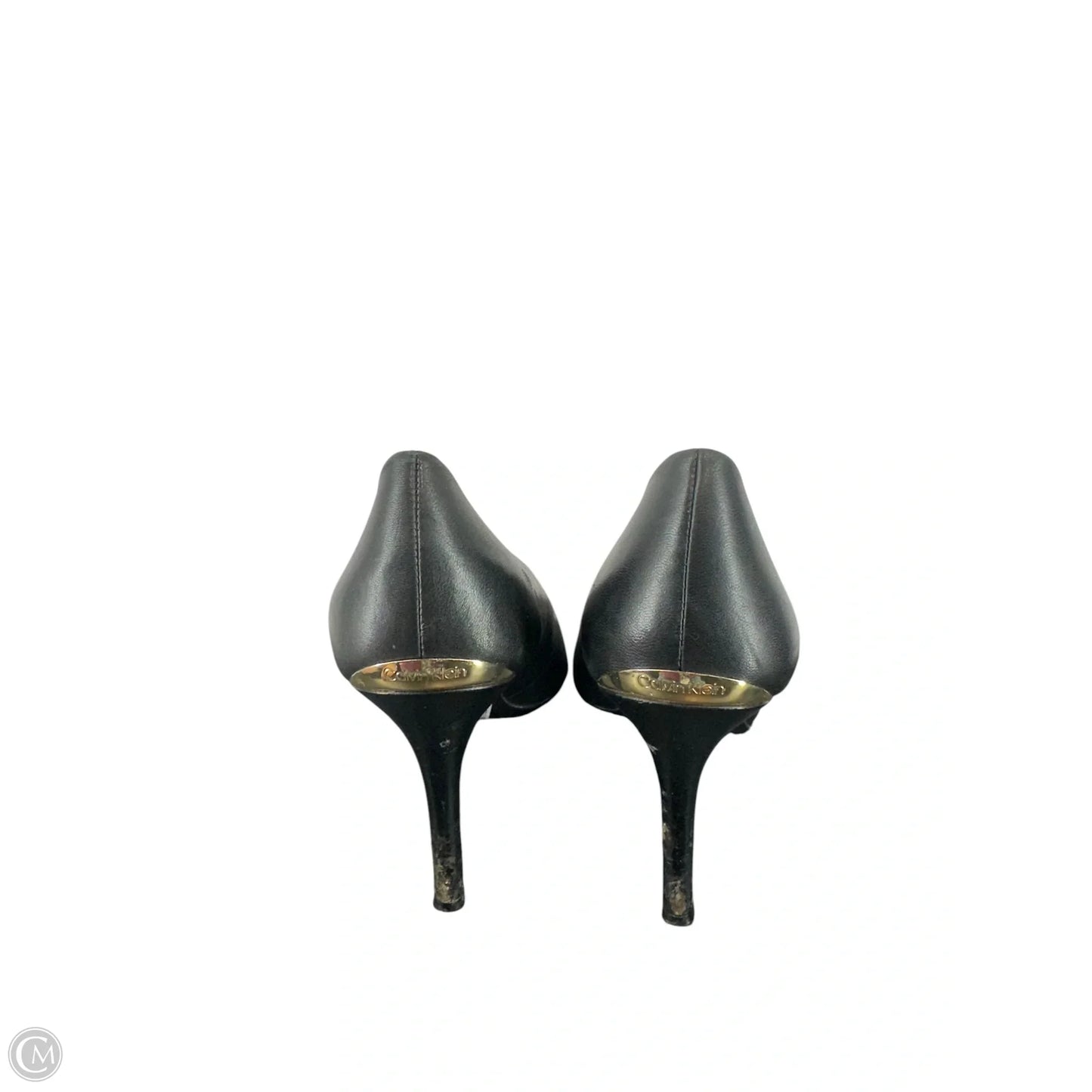 Shoes Heels Stiletto By Calvin Klein In Black, Size: 8