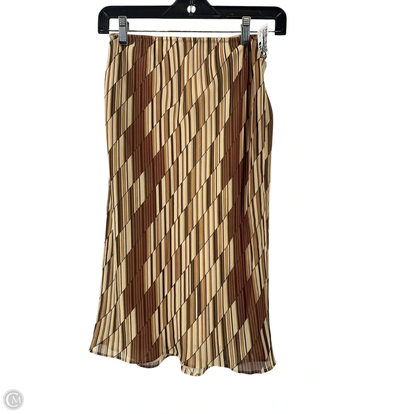 Skirt Mini & Short By Express In Tan, Size: Xs