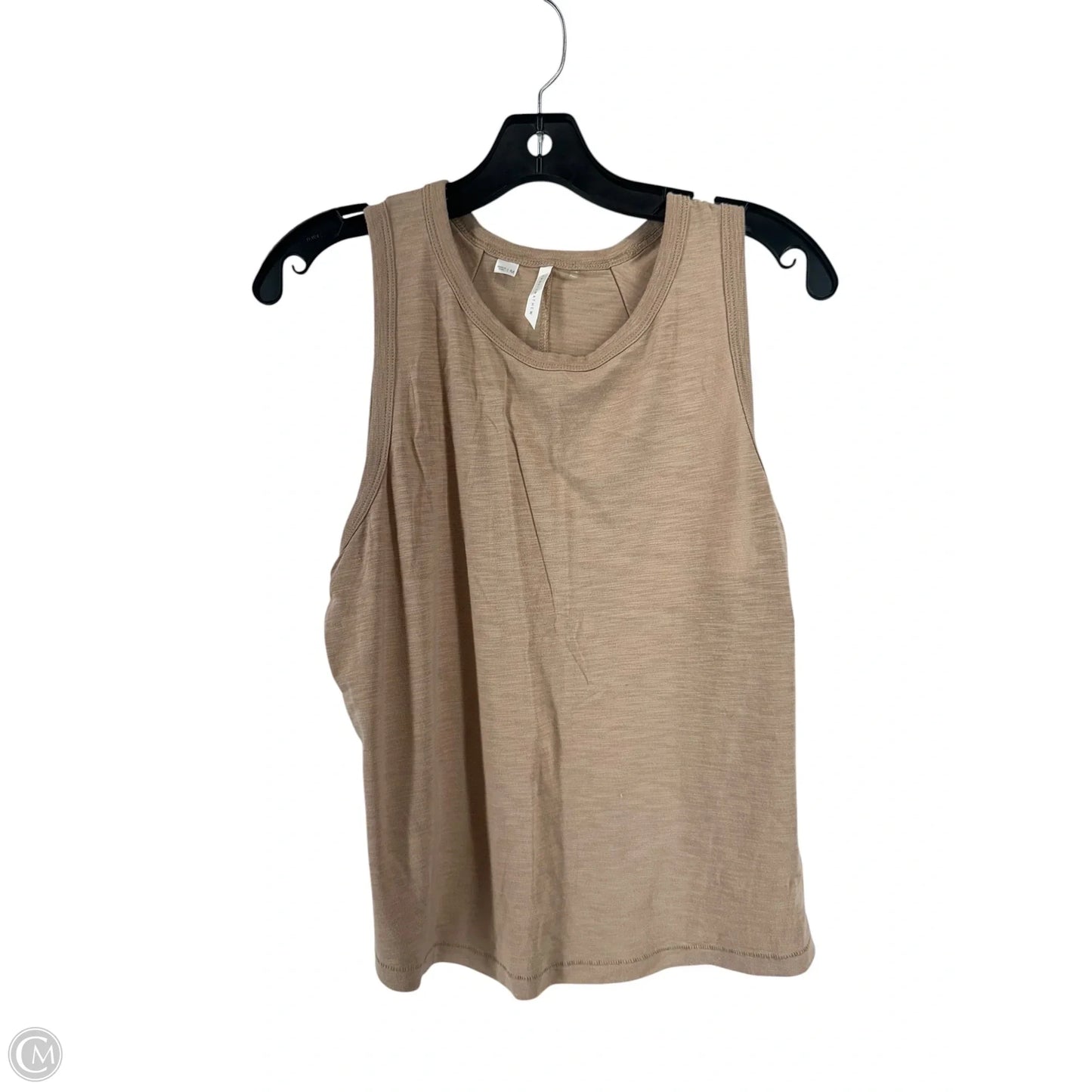 Top Sleeveless By Clothes Mentor In Beige, Size: M