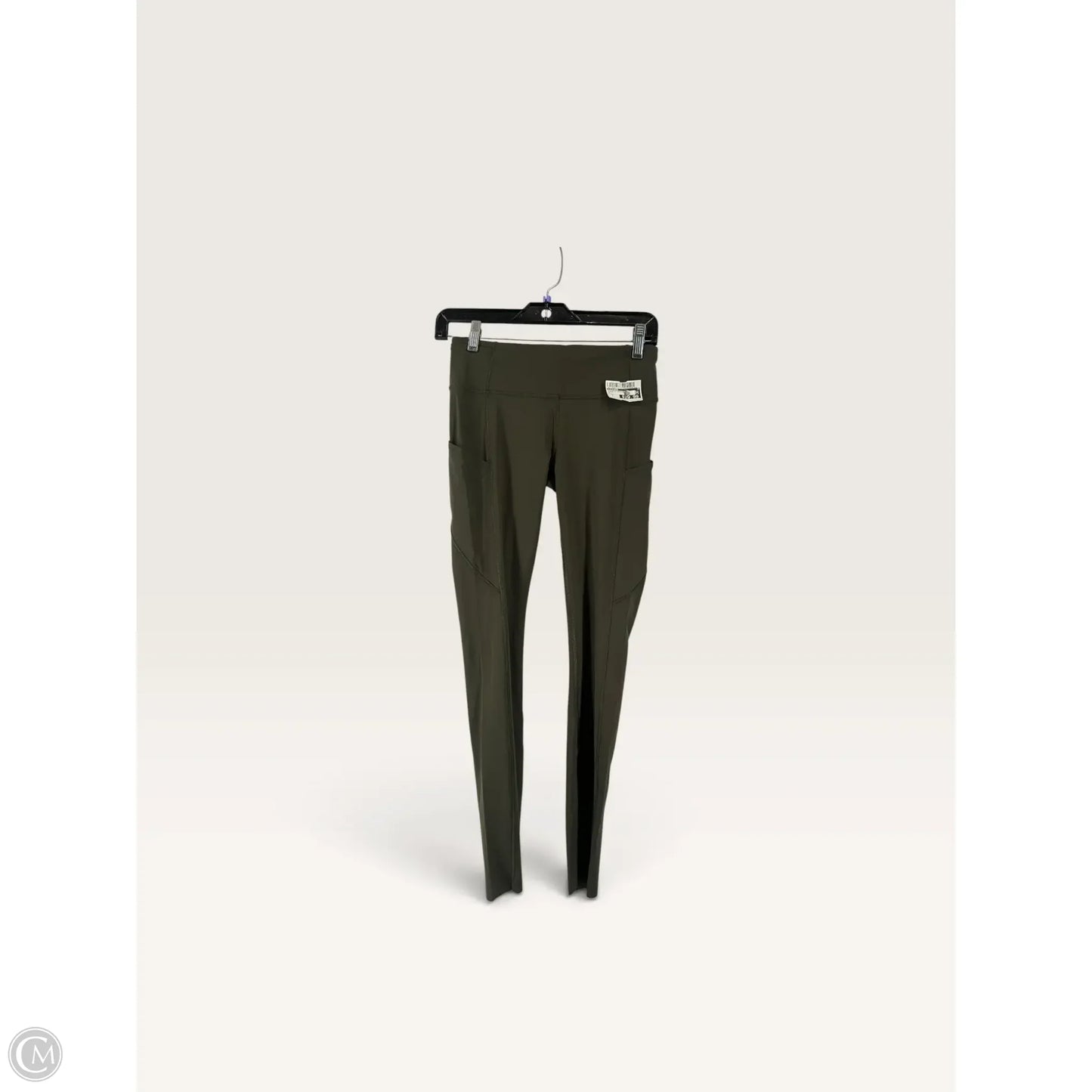 Athletic Leggings By Lululemon In Green, Size: 6