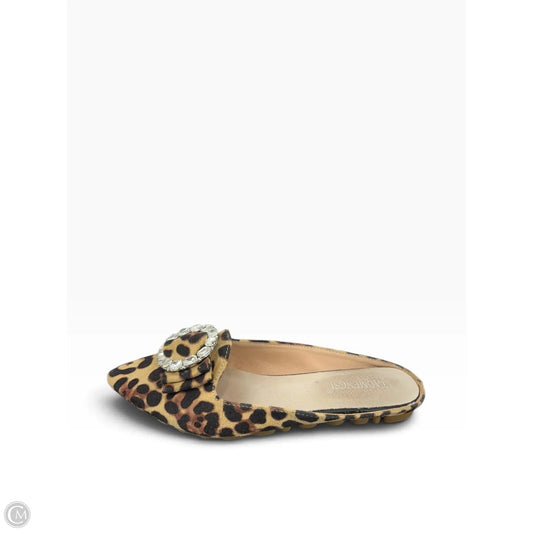 Shoes Flats By Clothes Mentor In Animal Print, Size: 7.5