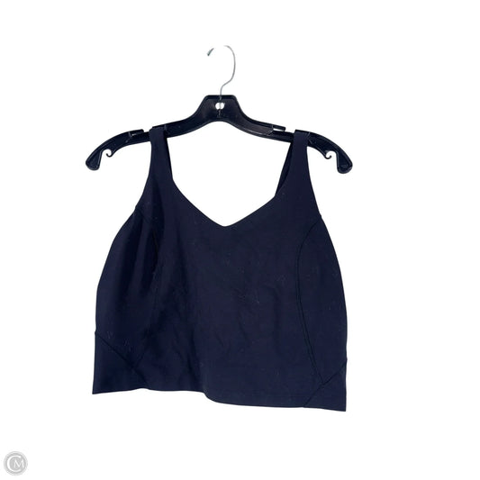 Athletic Bra By Lululemon In Black, Size: M