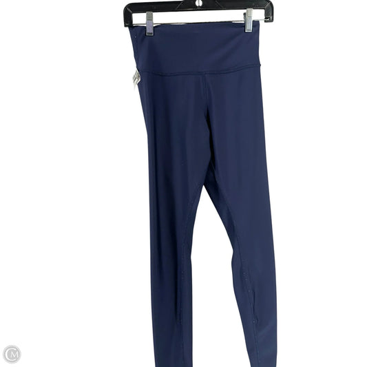 Athletic Leggings By Alo In Blue, Size: S