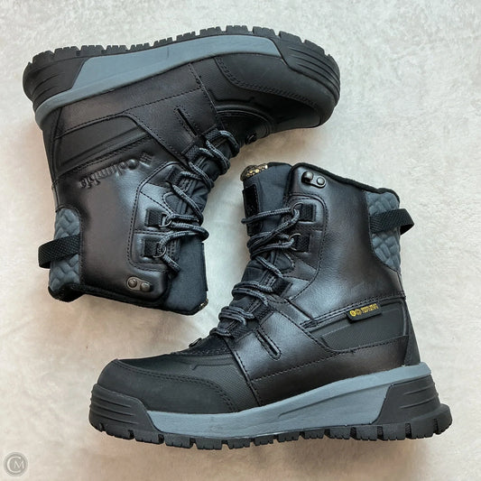 Boots Snow By Columbia In Black, Size: 7.5