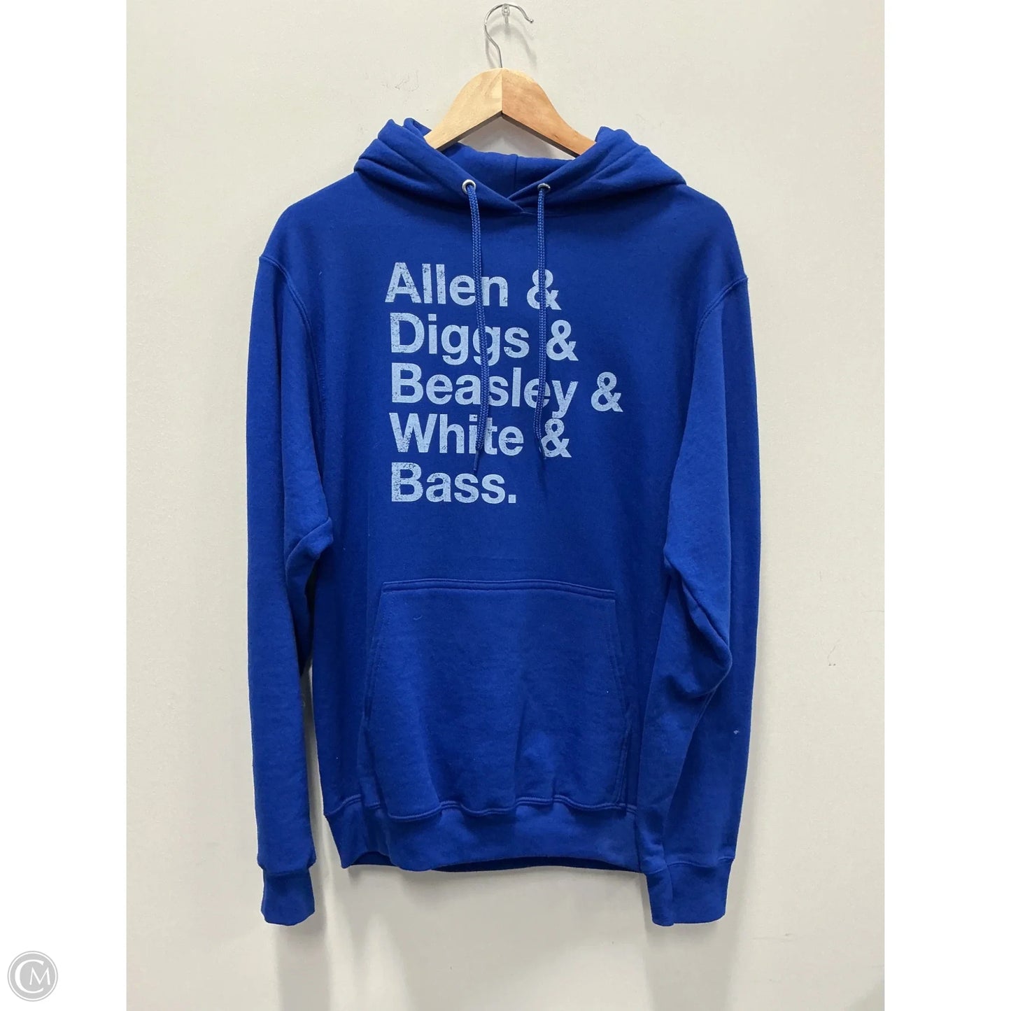 Sweatshirt Hoodie By Clothes Mentor In Blue, Size: S