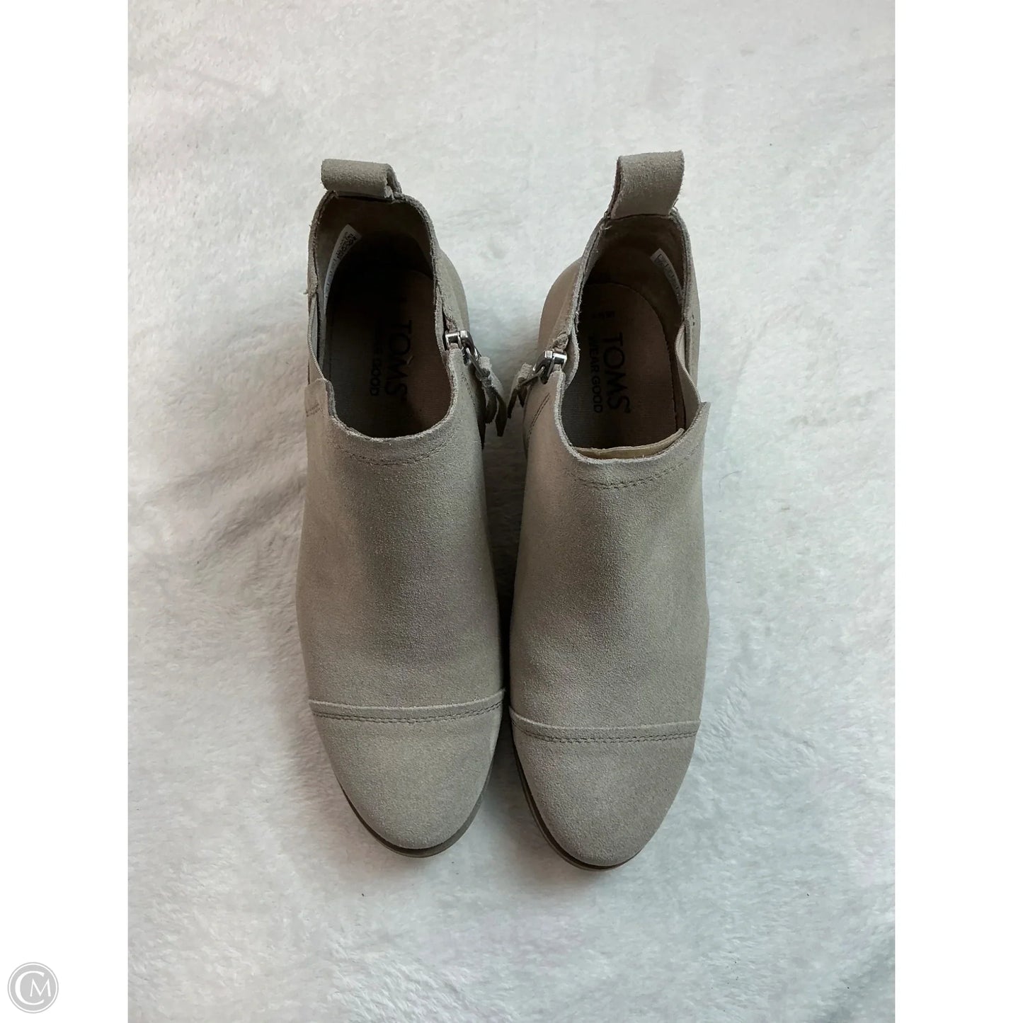 Boots Ankle Flats By Toms In Tan, Size: 7