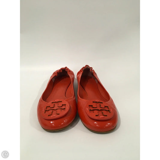 Shoes Designer By Tory Burch In Orange, Size: 9