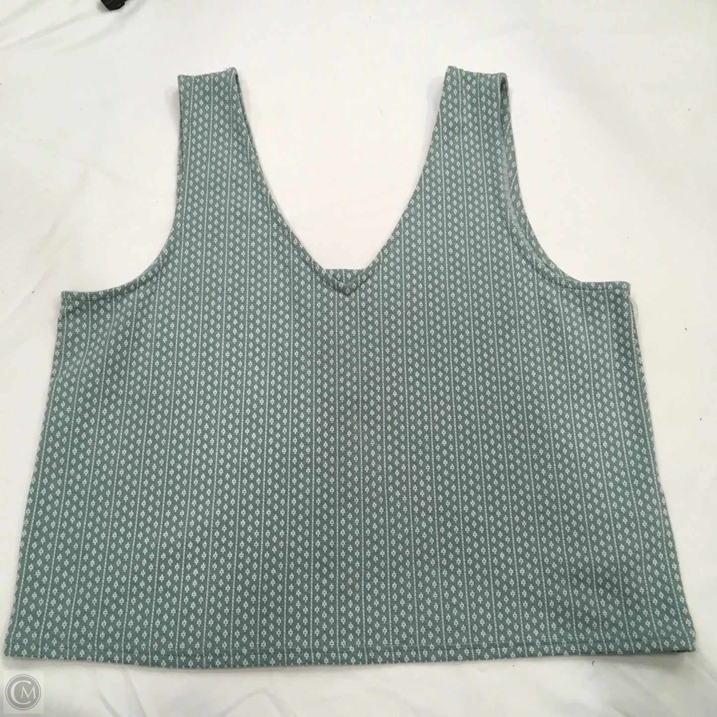 Top Sleeveless By Madewell In Aqua, Size: Xl