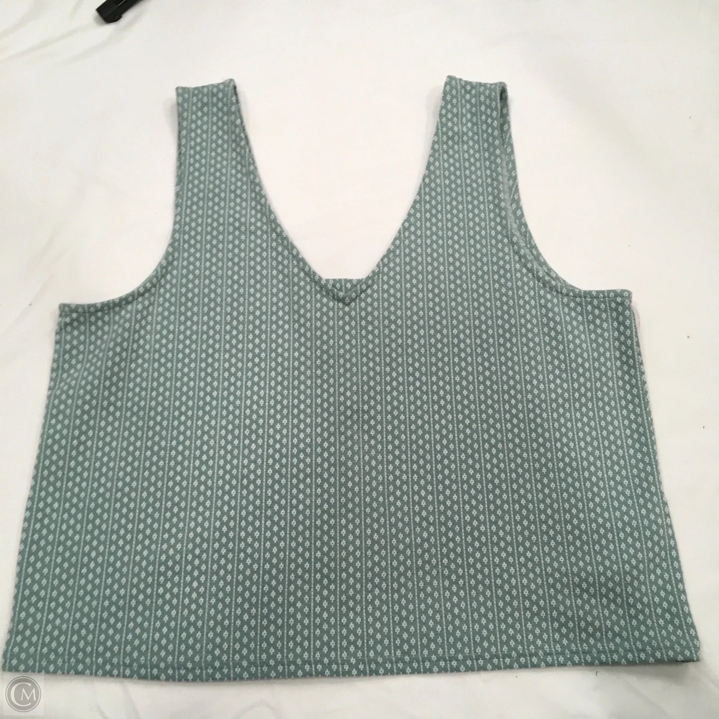Top Sleeveless By Madewell In Aqua, Size: Xl