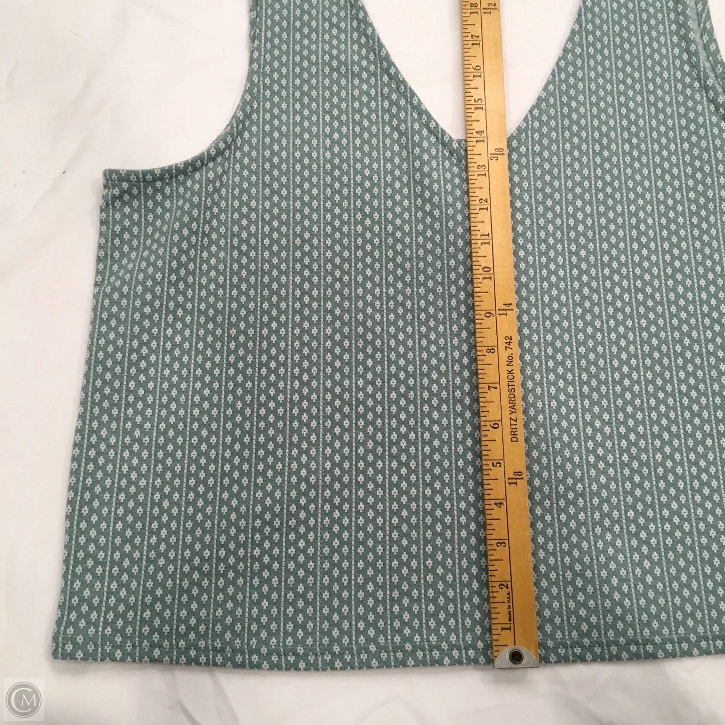 Top Sleeveless By Madewell In Aqua, Size: Xl