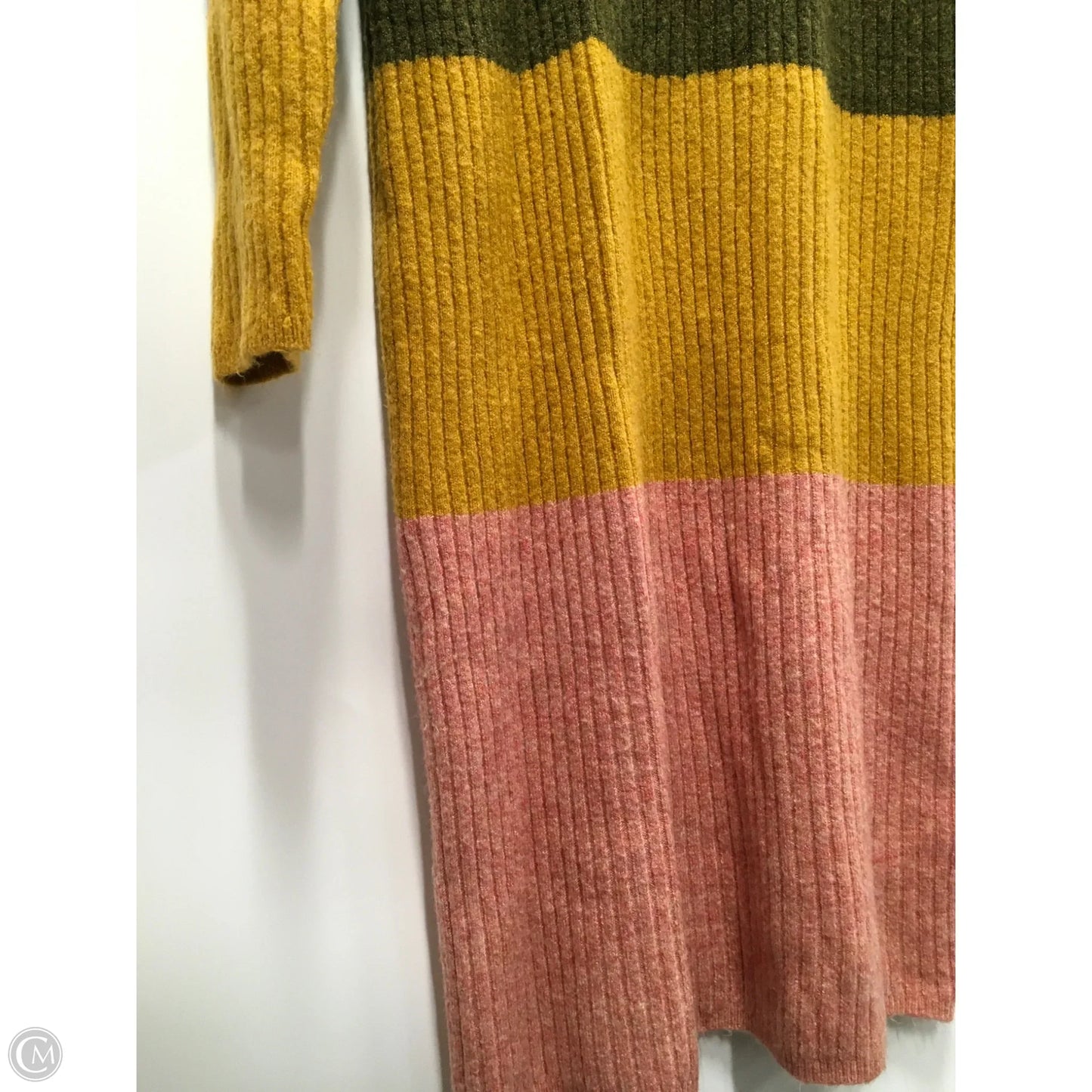 Dress Sweater By Madewell In Striped Pattern, Size: S