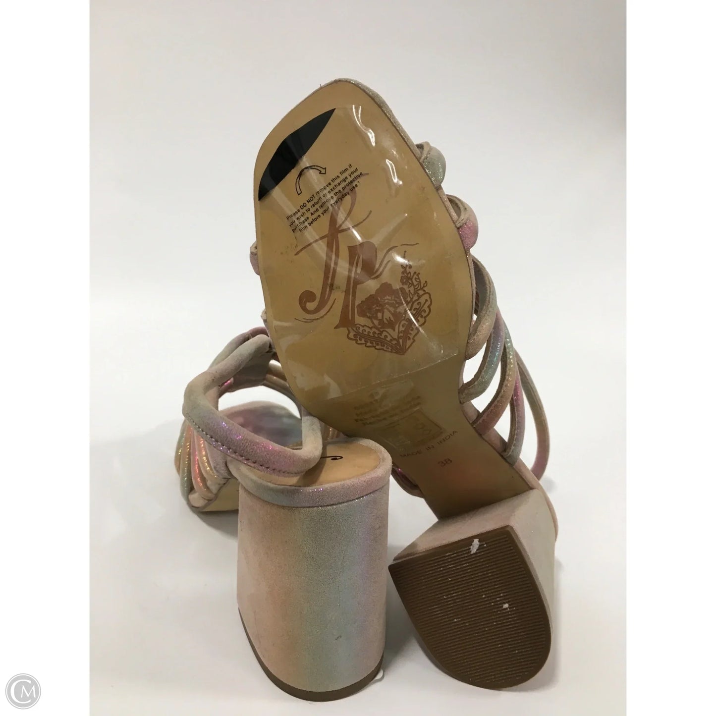 Shoes Heels Block By Free People In Pink, Size: 7.5