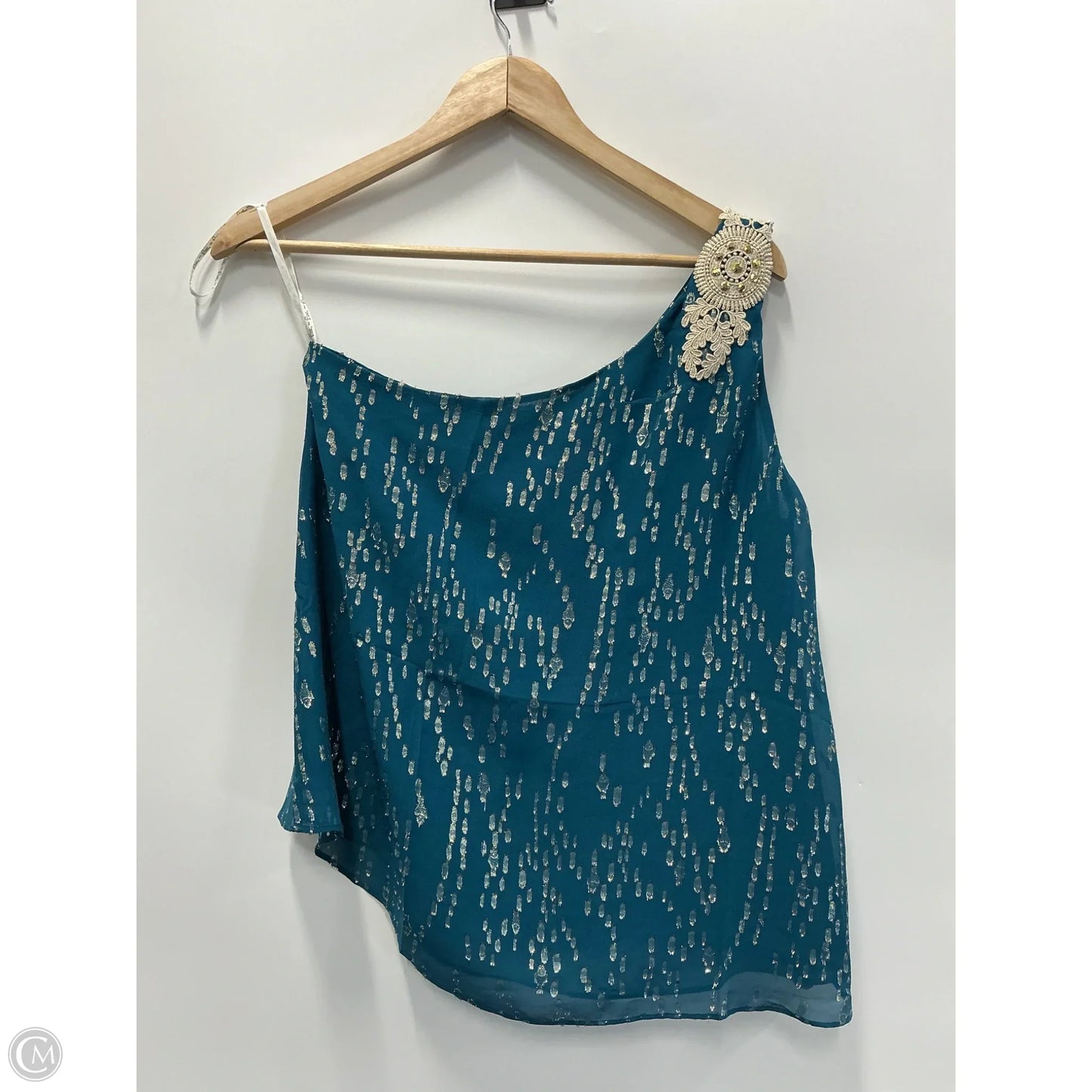 Top Sleeveless Designer By Lilly Pulitzer In Teal, Size: 6