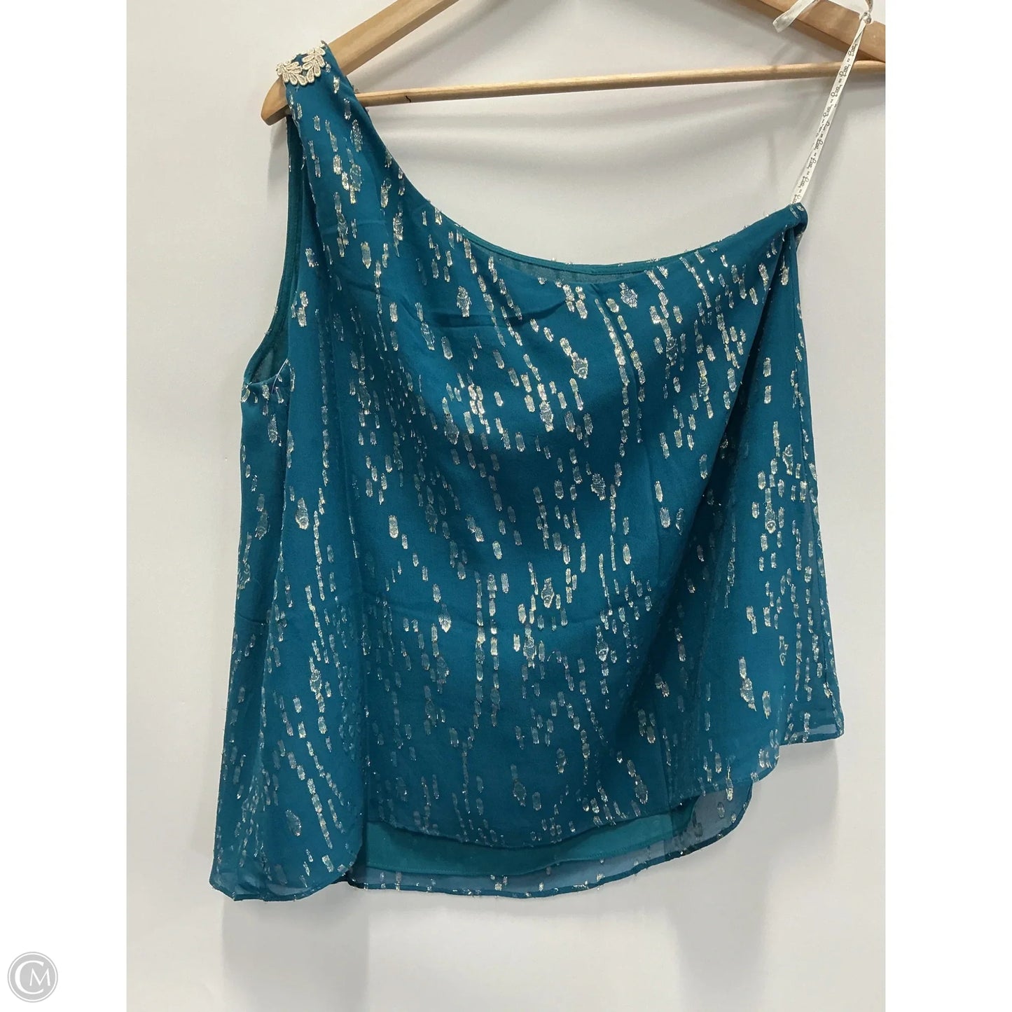 Top Sleeveless Designer By Lilly Pulitzer In Teal, Size: 6