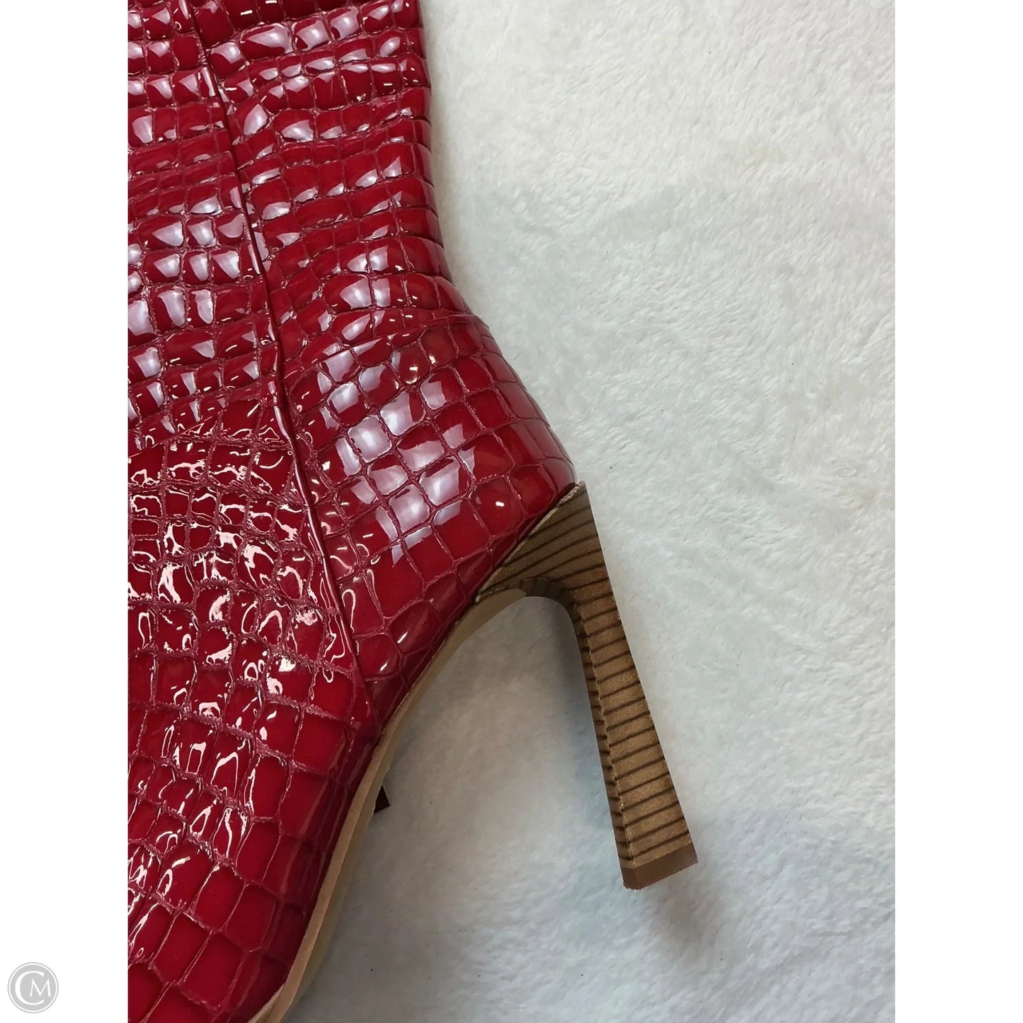 Boots Mid-calf Heels By Vince Camuto In Red, Size: 8