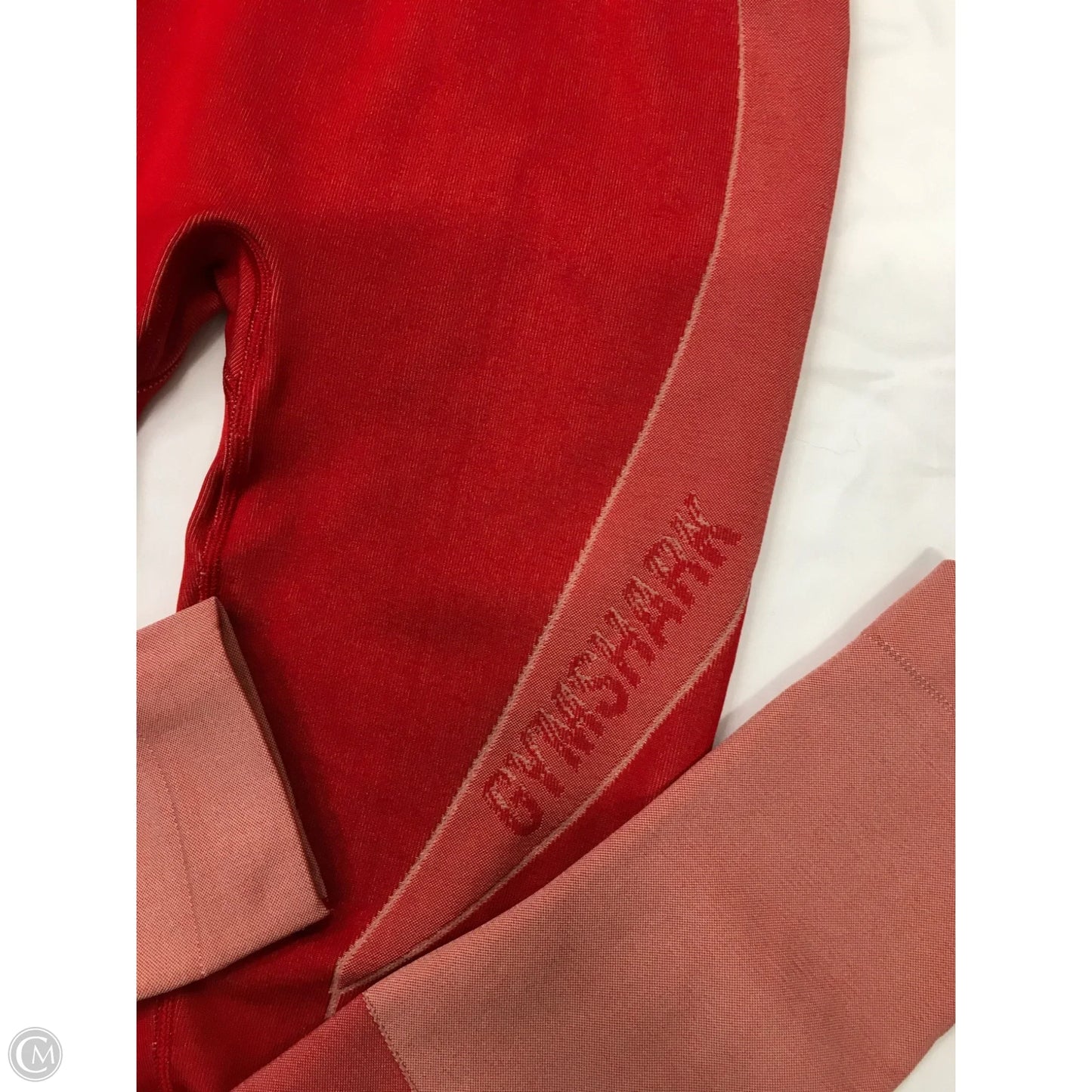 Athletic Leggings By Gym Shark In Orange, Size: S