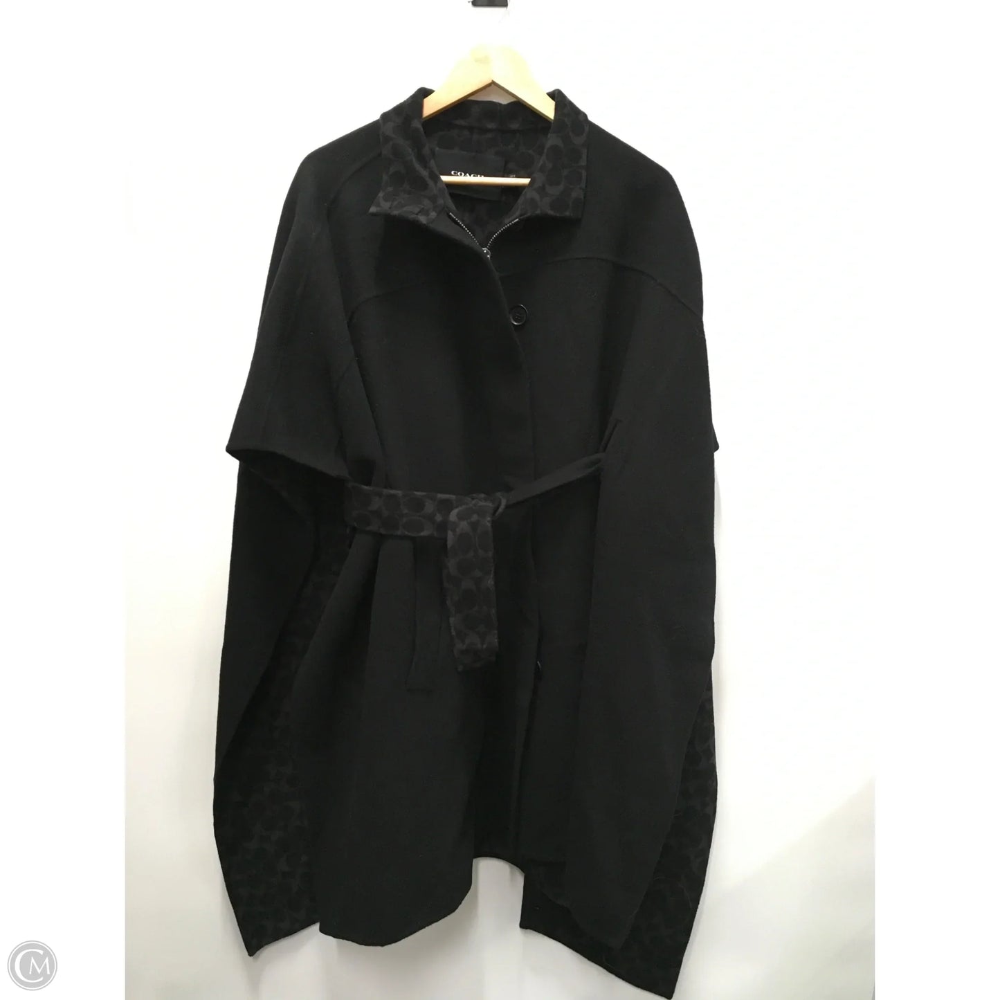Coat Designer By Coach In Black, Size: Xs