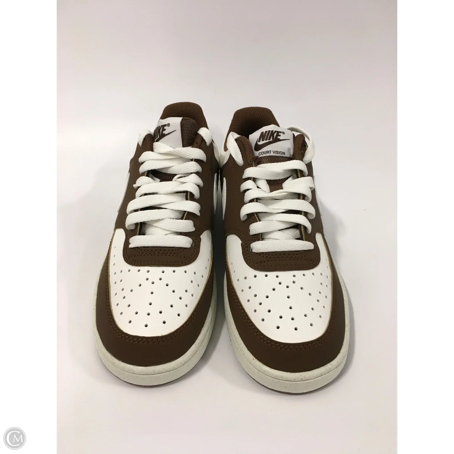 Shoes Sneakers By Nike In Brown & Cream, Size: 7