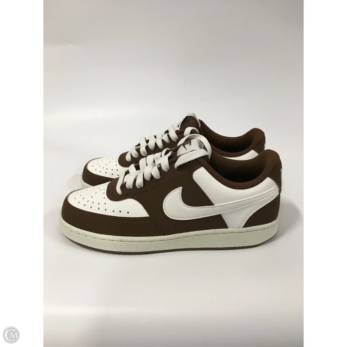 Shoes Sneakers By Nike In Brown & Cream, Size: 7