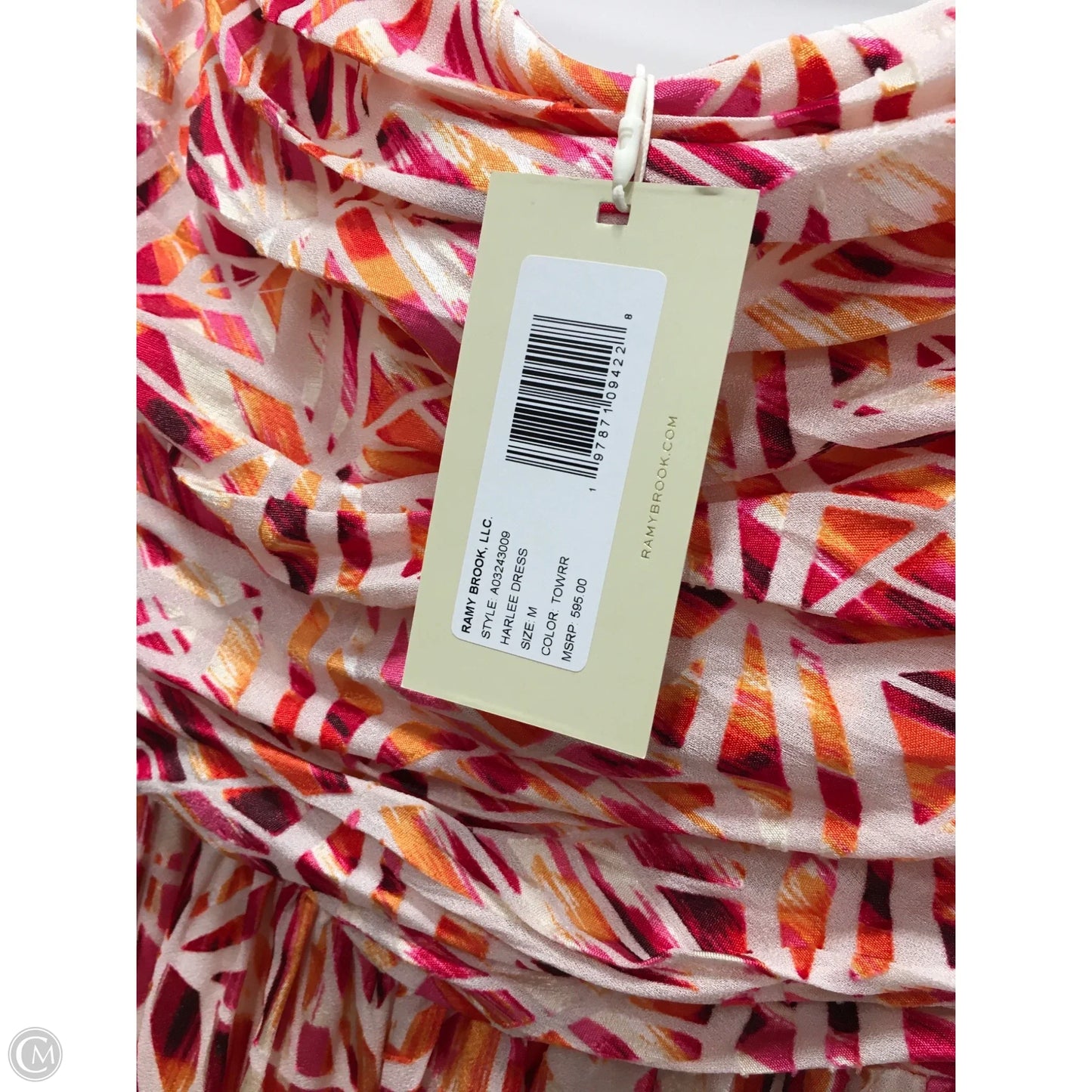 Dress Casual Maxi By Ramy Brook In Orange & Pink, Size: M