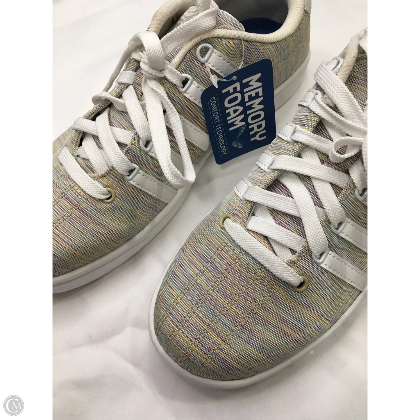 Shoes Sneakers By K Swiss In Rainbow Print, Size: 8.5
