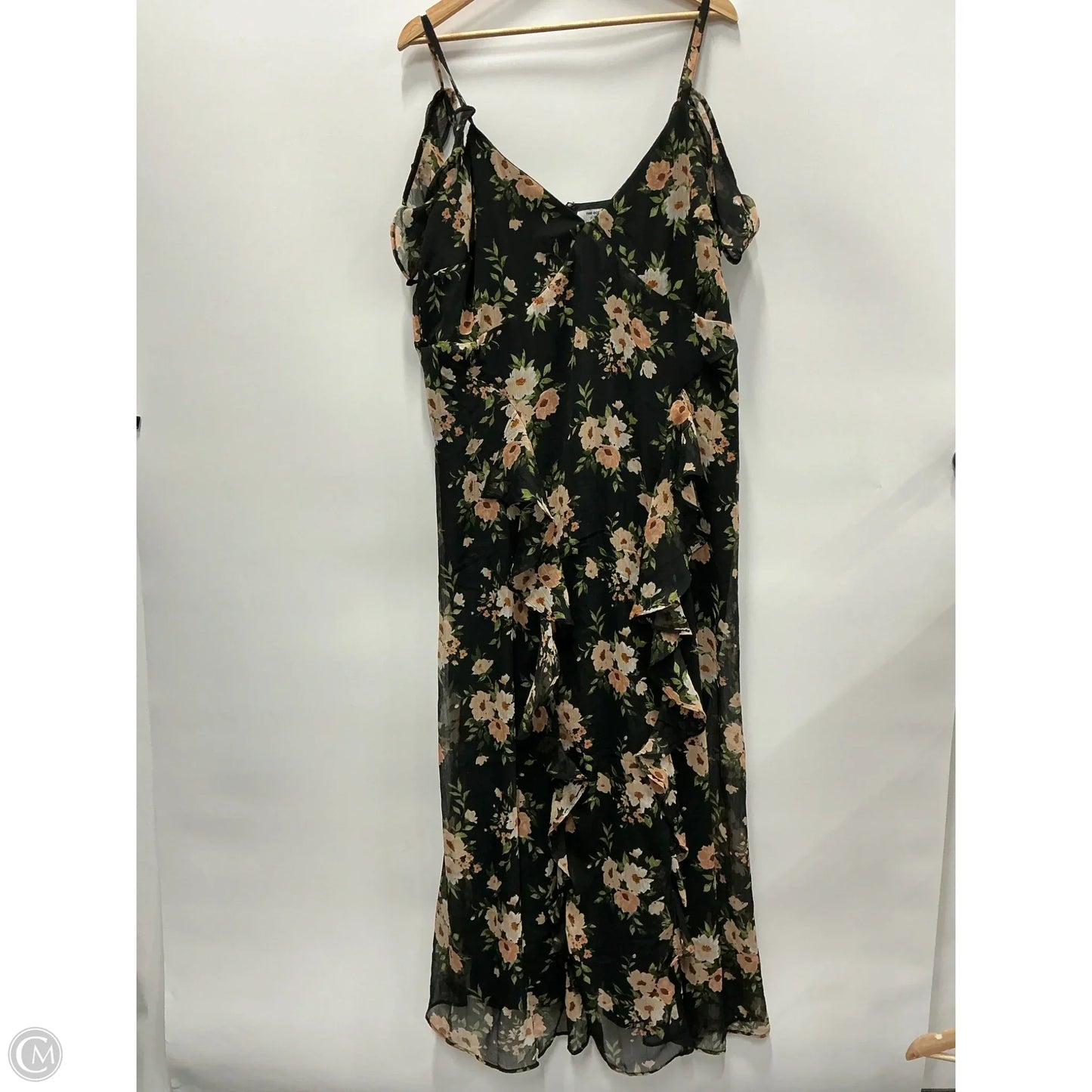 Dress Party Long By Old Navy In Floral Print, Size: 1x