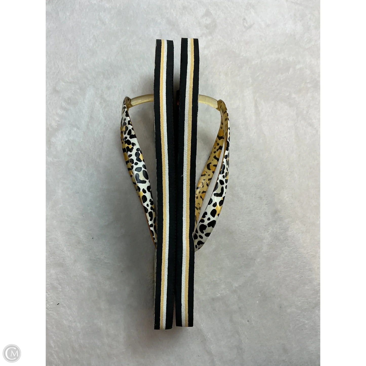 Sandals Flip Flops By Vera Bradley In Floral Print, Size: 6