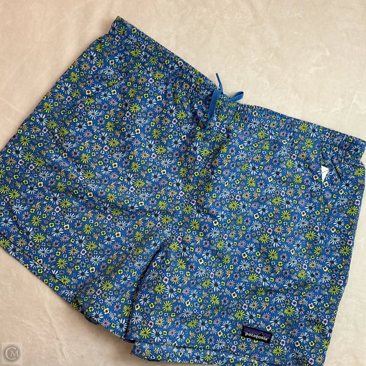 Athletic Shorts By Patagonia In Floral Print, Size: L