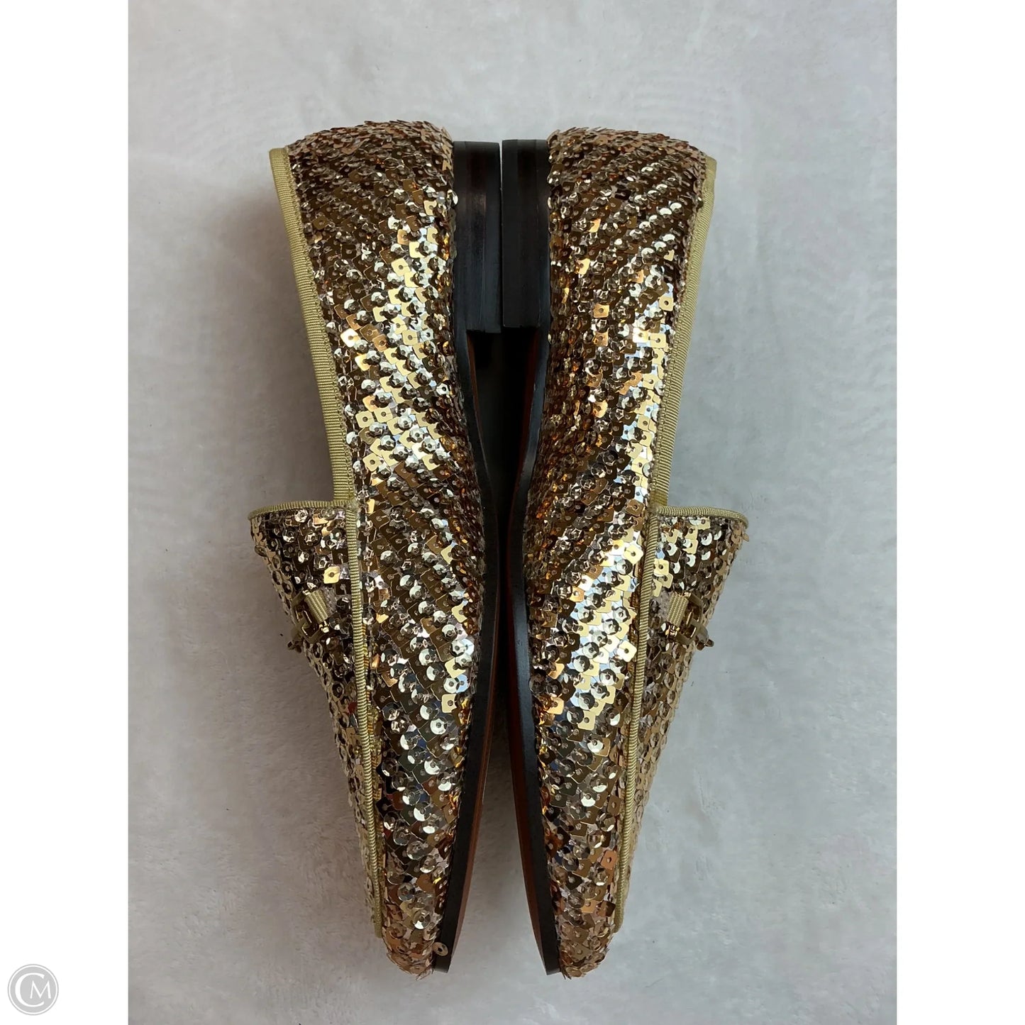 Shoes Flats By Sam Edelman In Gold, Size: 9