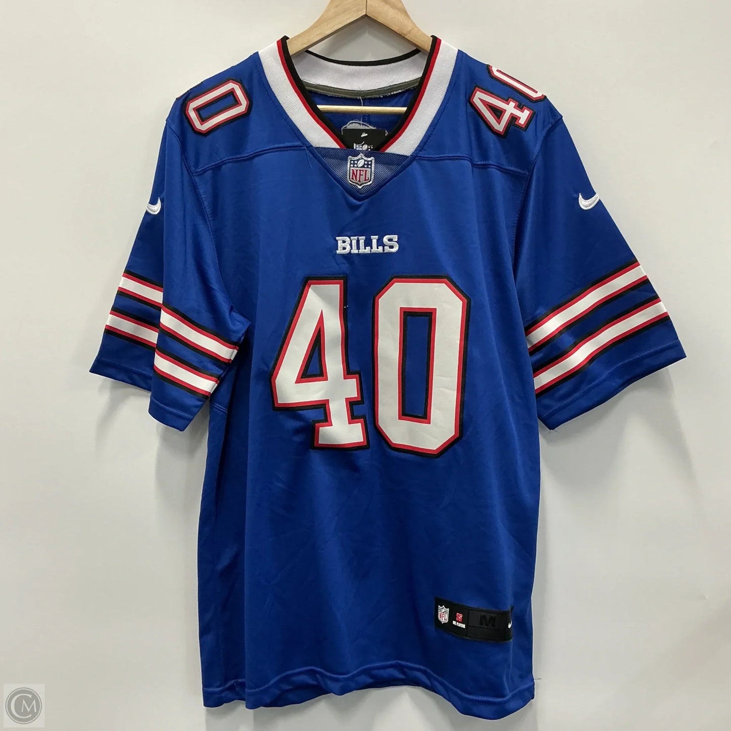 Top Short Sleeve By Nfl In Blue, Size: M