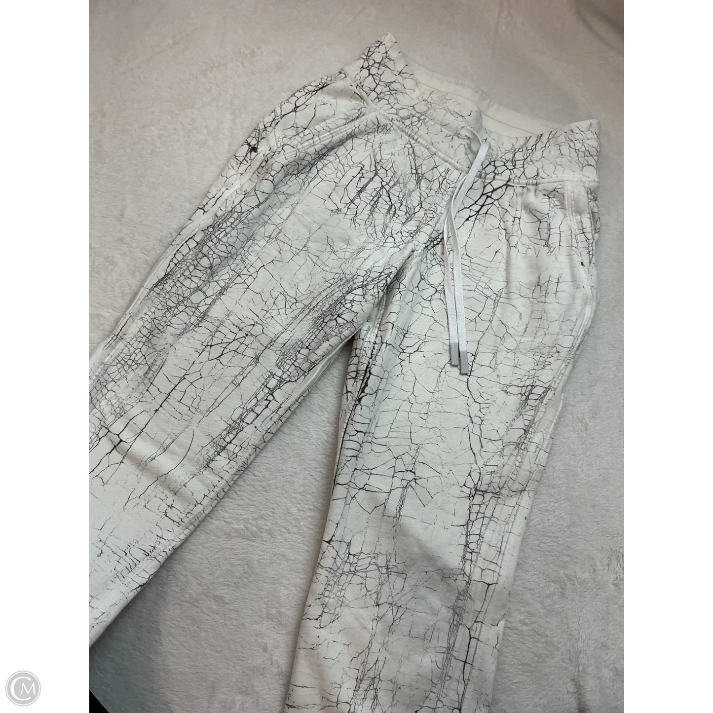 Athletic Pants By Lululemon In White, Size: 2