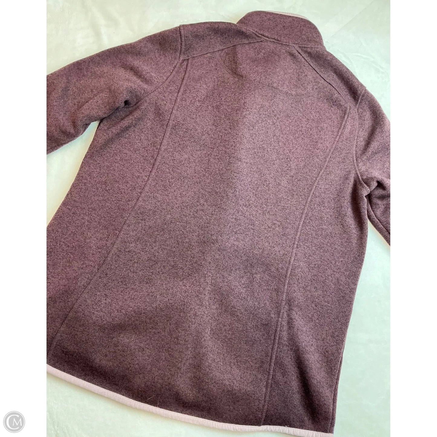 Athletic Jacket By L.l. Bean In Purple, Size: Xl