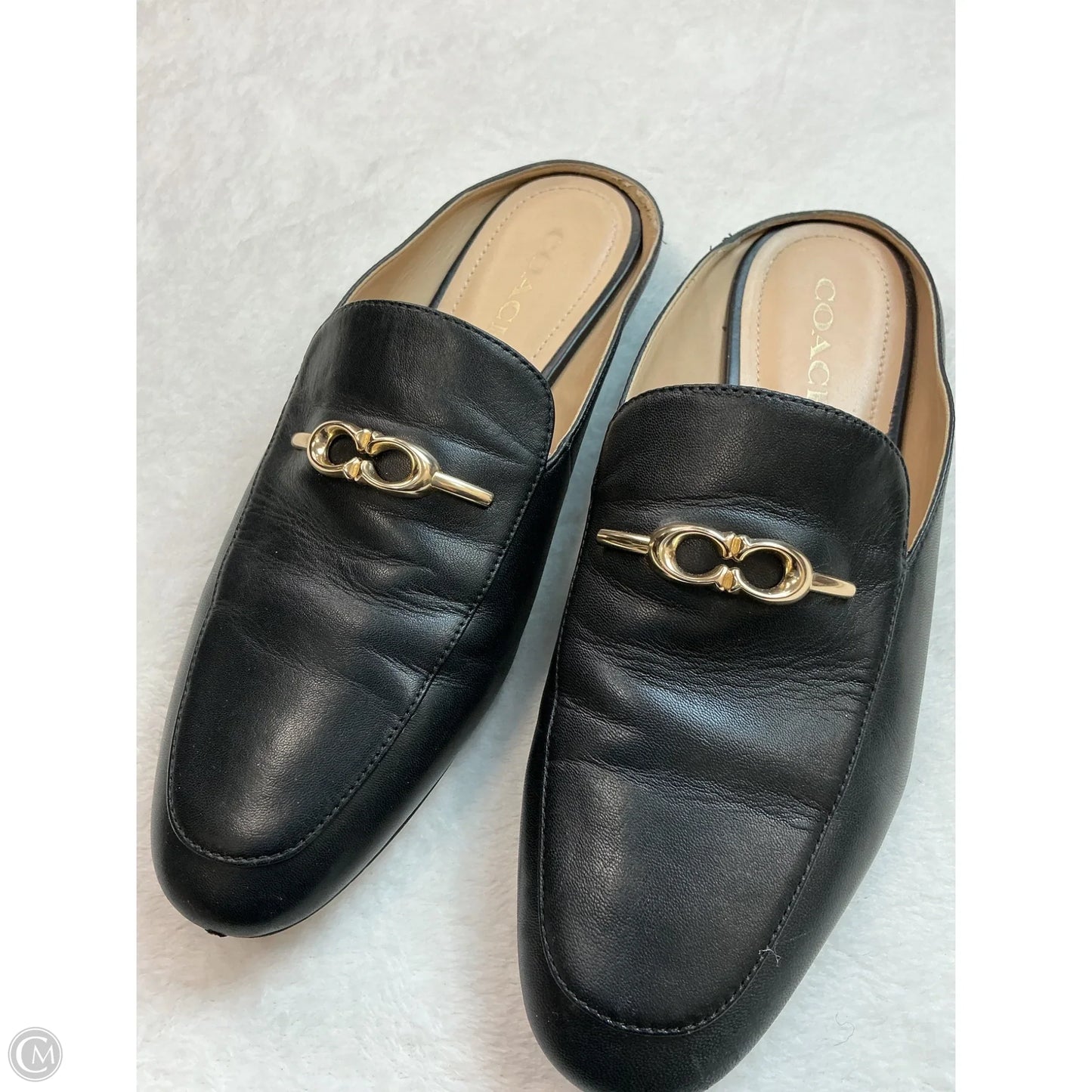 Shoes Designer By Coach In Black, Size: 8.5