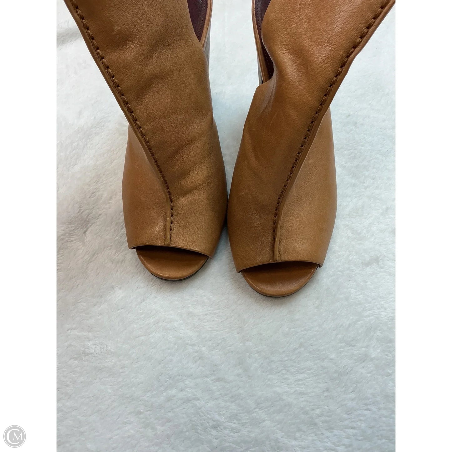 Shoes Designer By Coach In Tan, Size: 8.5
