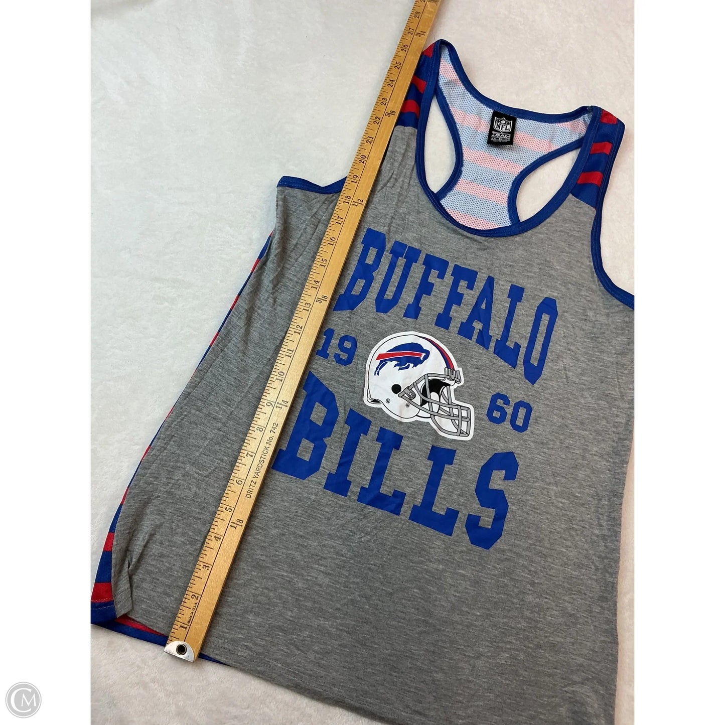 Tank Top By Nfl In Blue & Grey, Size: M