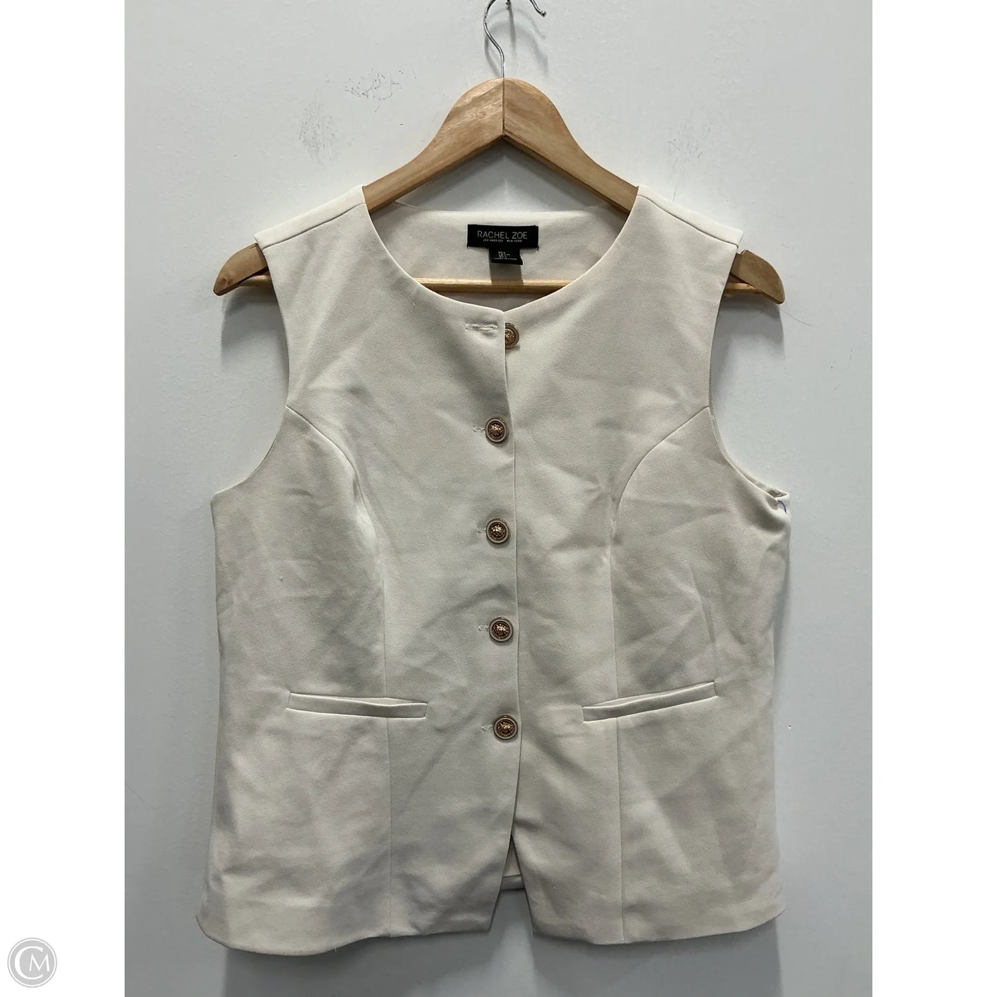 Vest Other By Rachel Zoe In Cream, Size: L